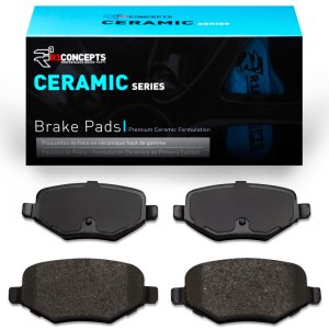 Ford Explorer Brake Pads - Rear - R1 Concepts - Ceramic - `09-`19